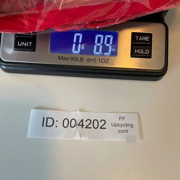 Pilcro Sz Small Coral Red Velvet Button-Down Blouse Top Boho Relaxed - Picture 9 of 9